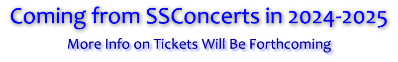 Coming Concerts